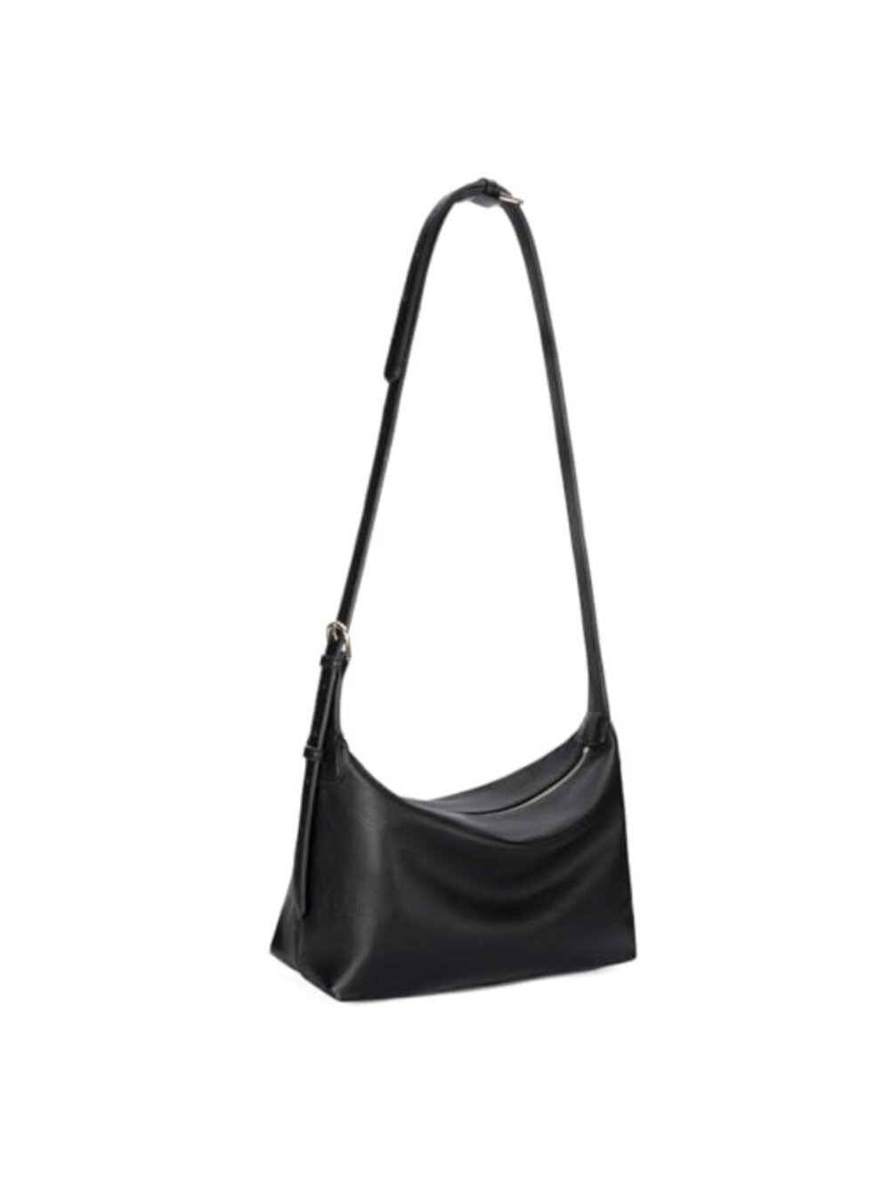 PU Leather Hobo Bag Foldable Tote Crossbody Shoulder Handbag